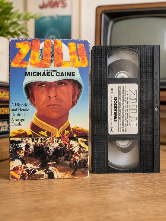 Other - Zulu VHS | Michael Caine | GoodTimes Home Video 1992 | Vintage War Film Tape